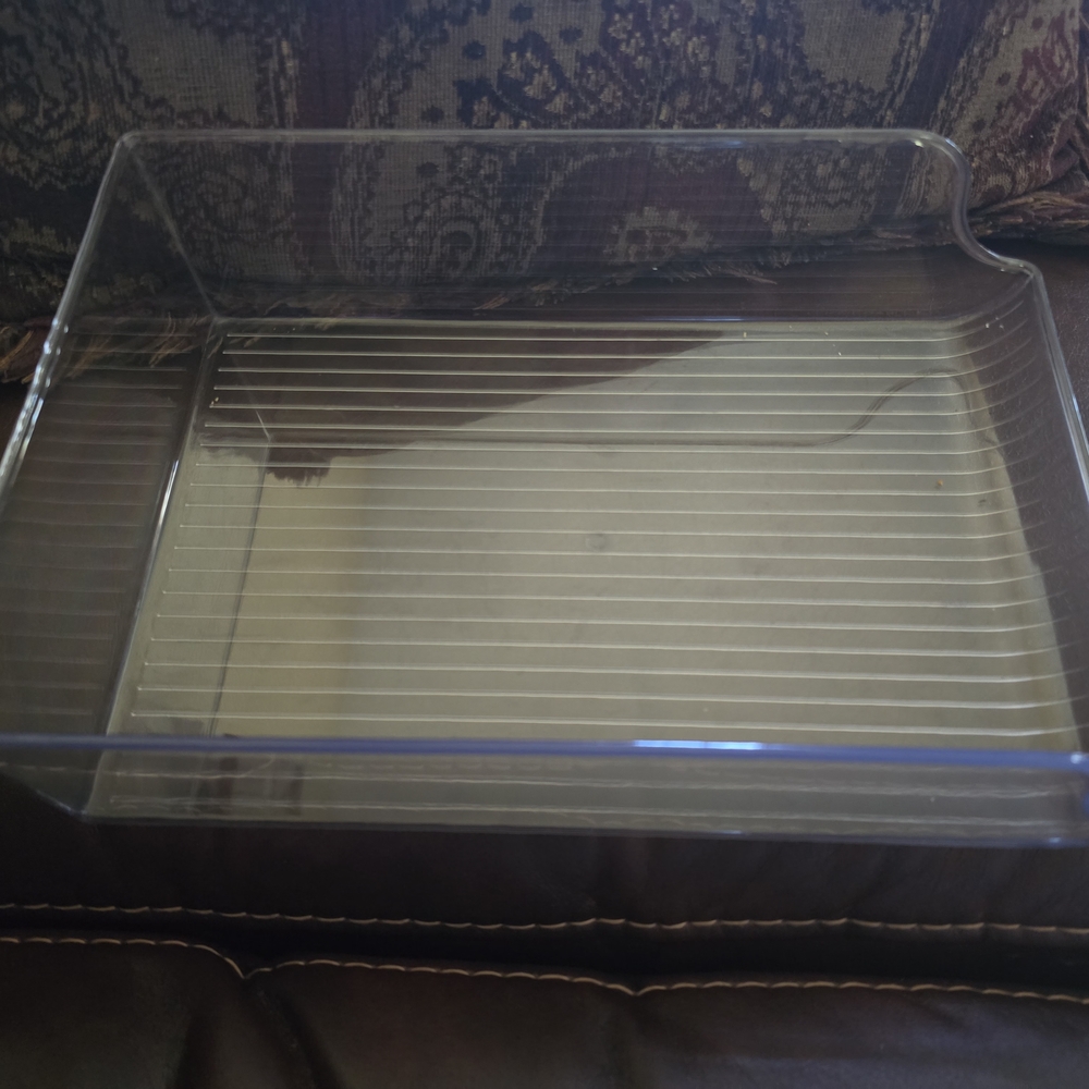 Clear Acrylic Storage Bin